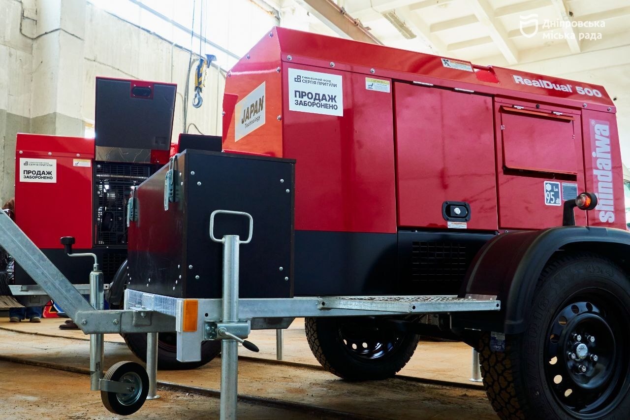 Дніпро отримав мобільний зварювальний комплекс для водоканалу від фонду Притули - 09.02.2026