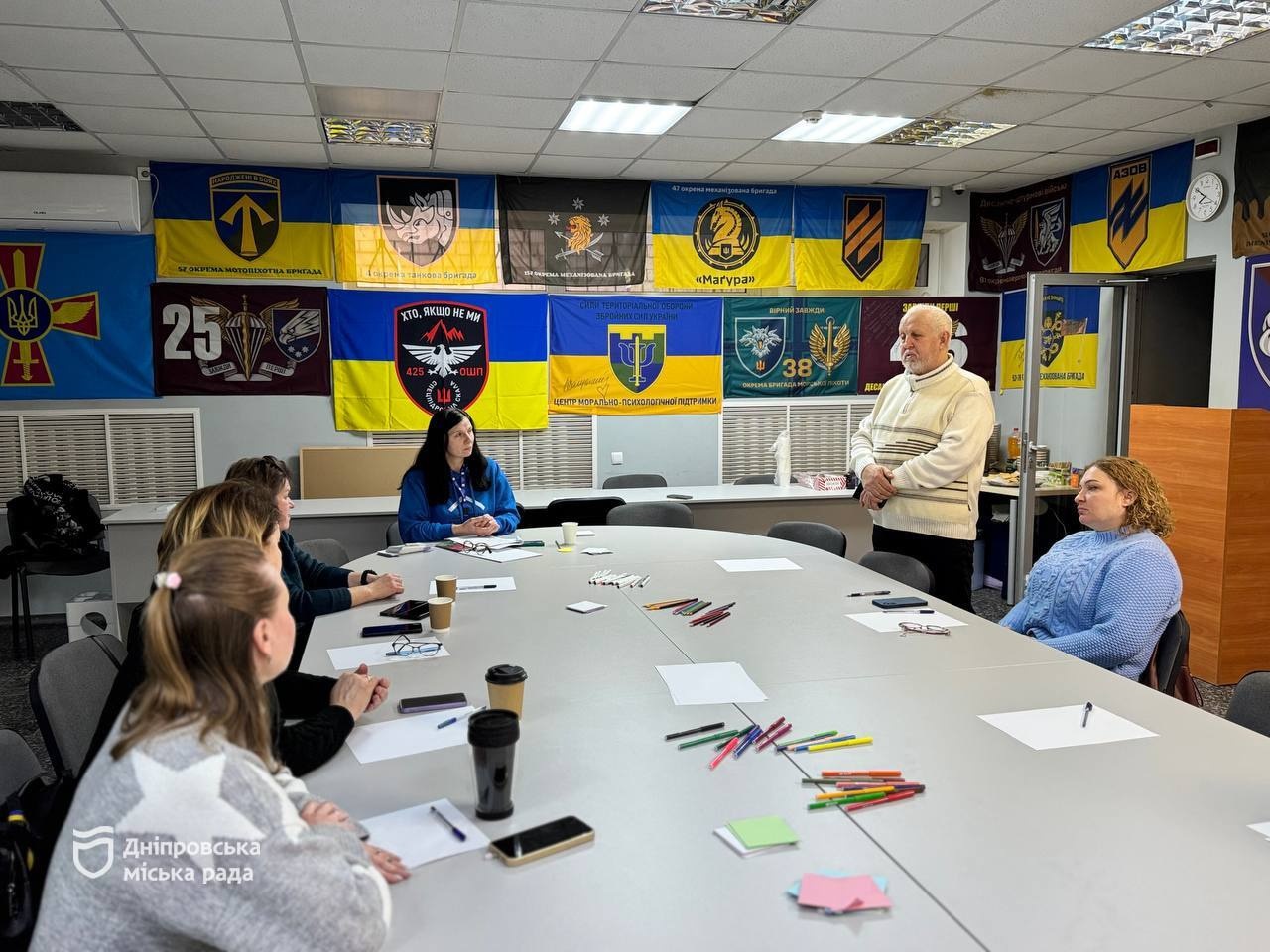Психологічна арттерапія для родин військових у ветеранському просторі Дніпра - 10.02.2026