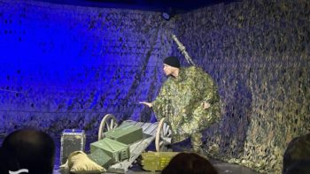 Матінка Кураж та Снайпер Лютий - п’єса, присвячена студентам і випускникам дніпровських вишів, які загинули, захищаючи Україну - 24.02.2026