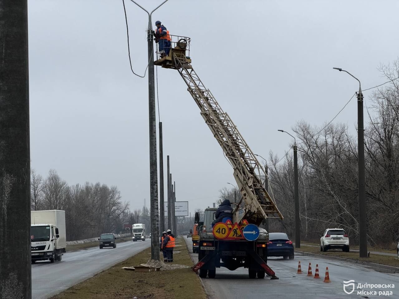 У Дніпрі за підтримки Європейського інвестиційного банку оновлюють мережі зовнішнього освітлення - 26.02.2026