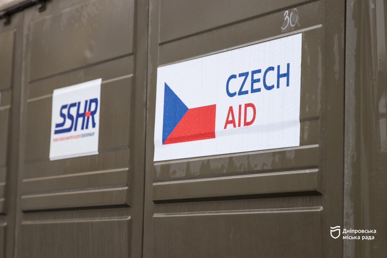 Дніпро отримав 55 генераторів від Чехії - 26.02.2026