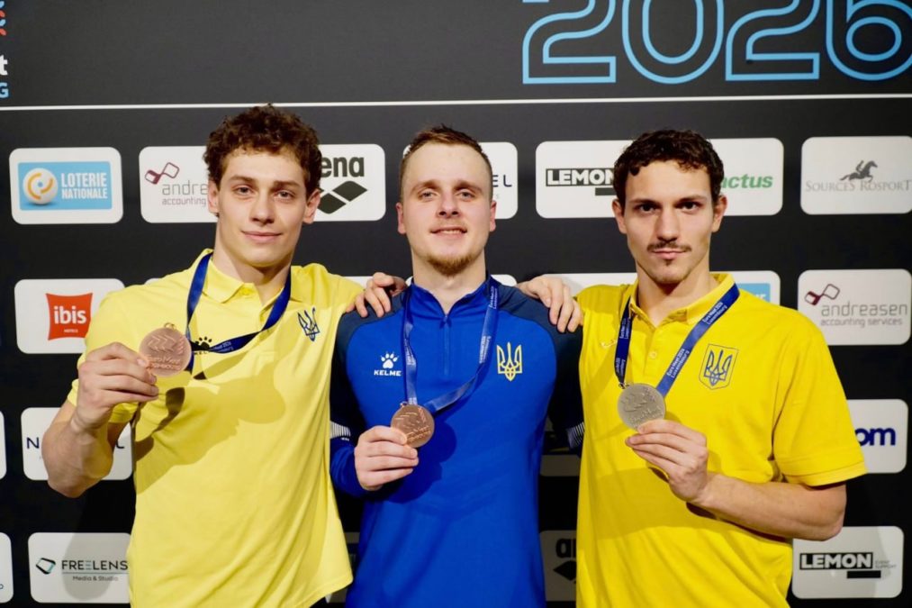 Плавець Максим Овчінніков з Дніпра виборов «бронзу» на турнірі у Люксембурзі - 02.02.2026