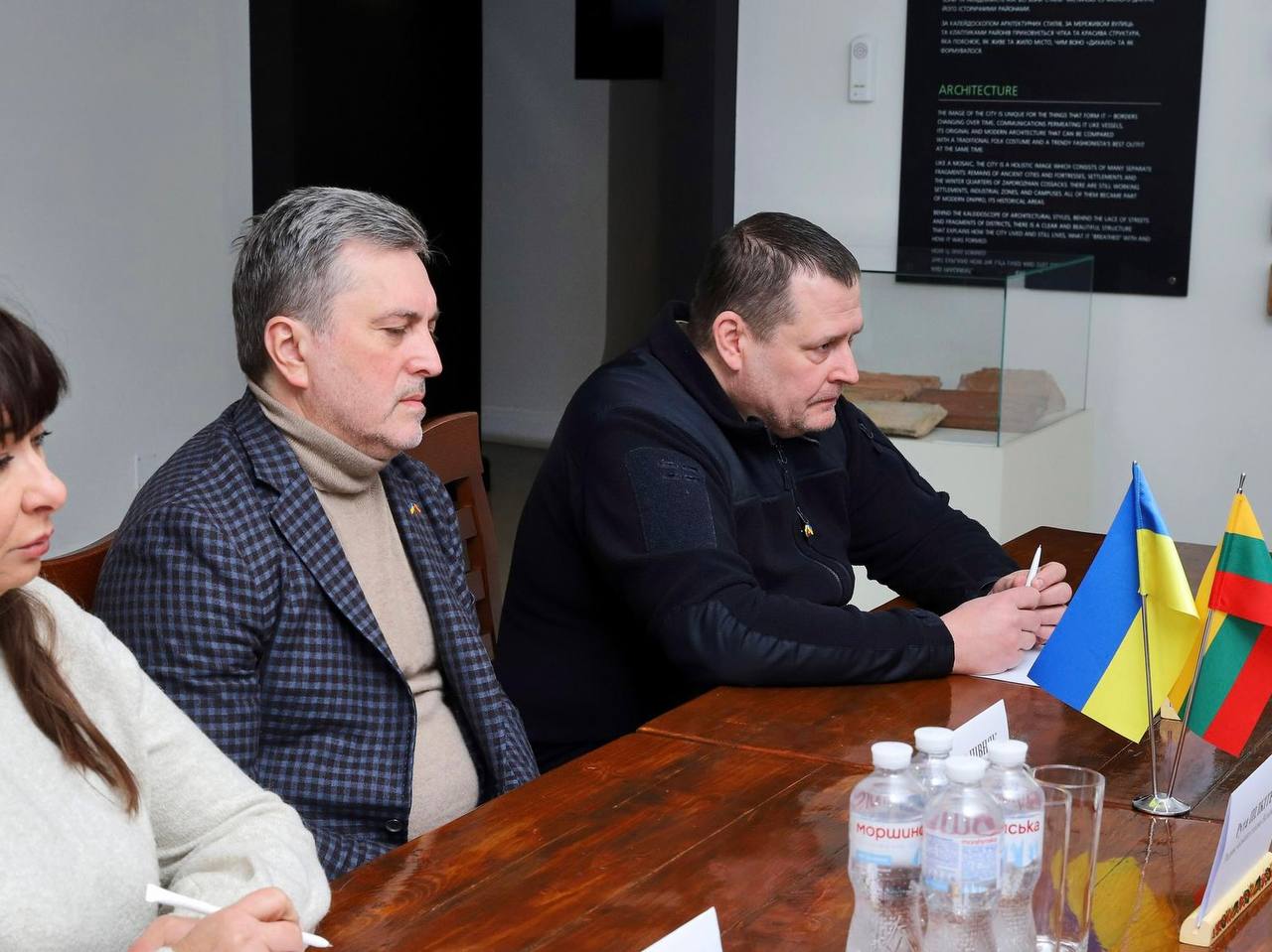 Філатов зустрівся з пані послом Литви в Україні, котра разом із делегацією Вільнюса зустріла ніч масованого російського обстрілу у Дніпрі - 03.02.2026
