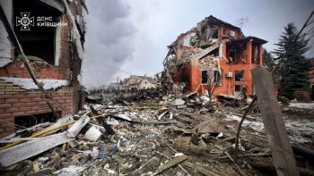 Масована атака на Київщину - фото - 22.02.2026