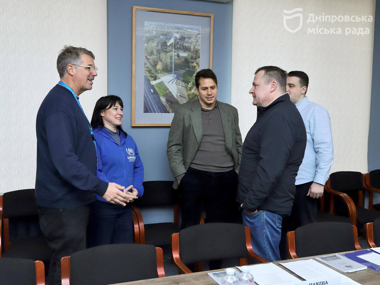 Голова ДніпроОВА Ганжа та мер Філатов зустрілися з делегацією старших співробітників Конгресу США та представниками УВКБ ООН - 23.02.2026