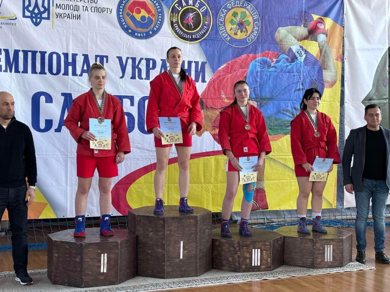 Спортсмени з Дніпра – переможці та призери Чемпіонату України зі спортивного і бойового самбо 2026 - 23.02.2026