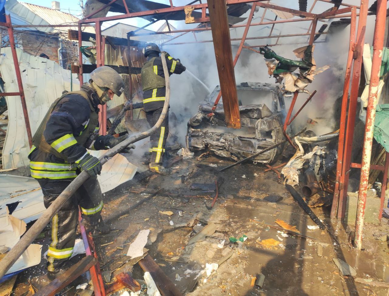 Наслідки обстрілу на Дніпропетровщині 28 лютого