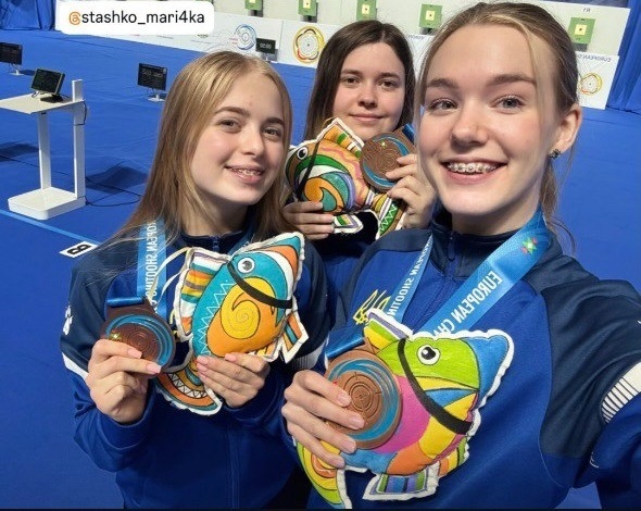 Дніпрянка виборола бронзу на чемпіонаті Європи серед юніорів зі стрільби із пневматичної зброї