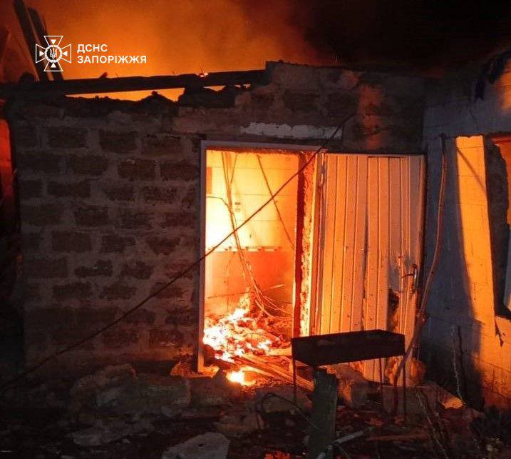 Наслідки атаки рф на Запоріжжі - 13.02.2026