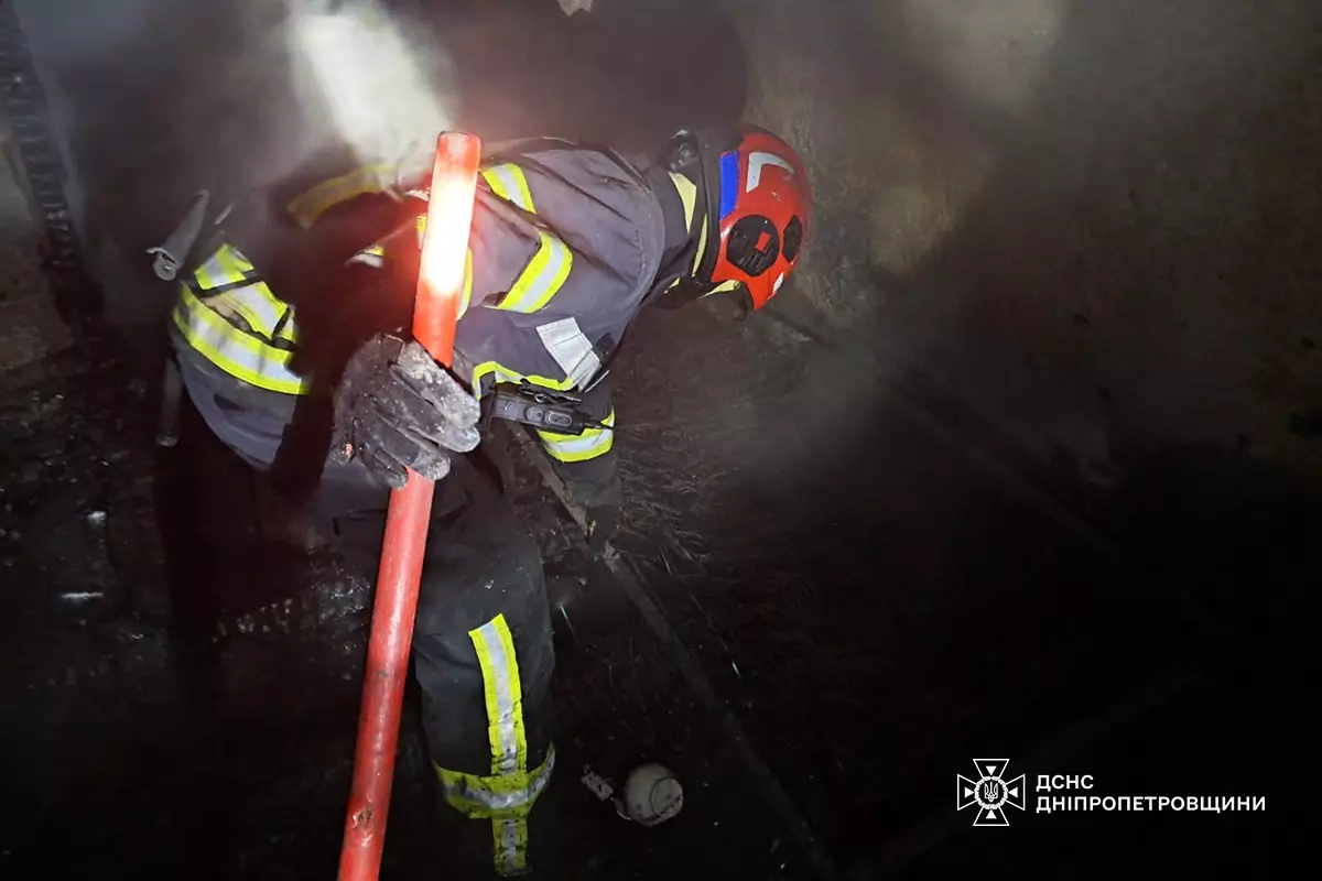 Двоє чоловіків загинули під час нічної пожежі у Дніпропетровській області — 02.02.2026