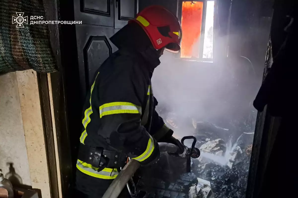 На пожежі у Кам’янському районі Дніпропетровщини загинула жінка