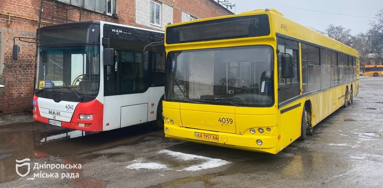 Перевірка і ремонт комунальних автобусів у Дніпрі - 25.02.2026