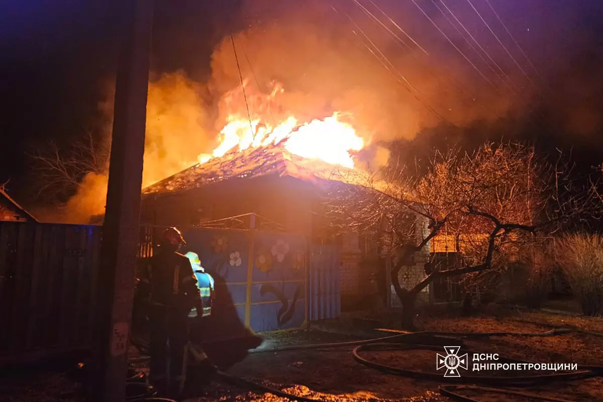 У Павлограді під час пожежі загинув чоловік