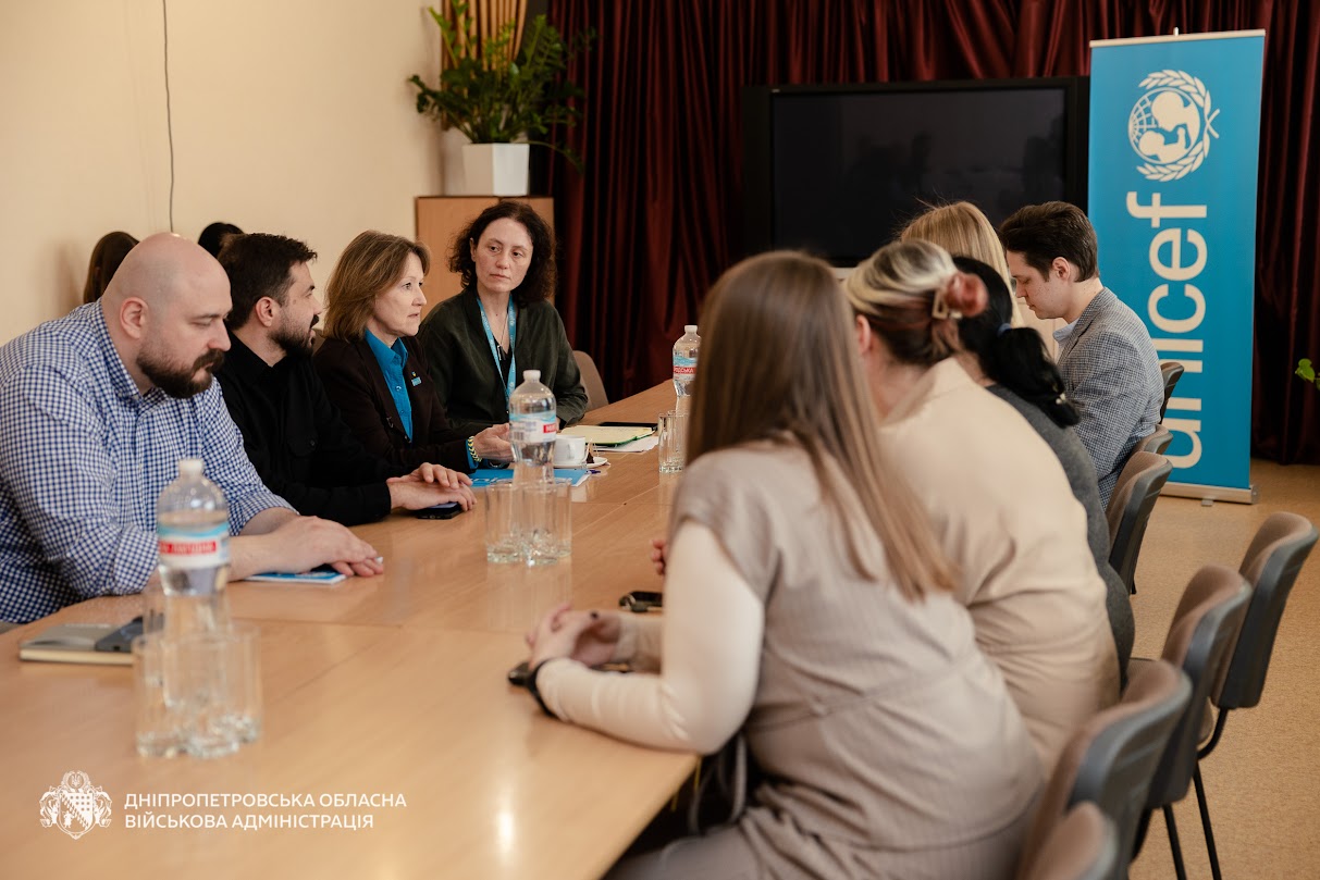 У 2026 році ЮНІСЕФ планує надати Дніпропетровщині допомоги на 28 млн дол - 30.03.2026