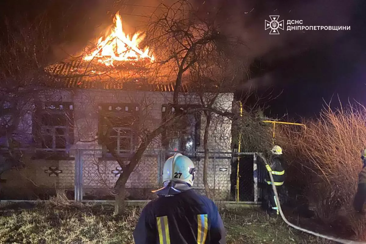 У Павлограді під час пожежі загинув чоловік