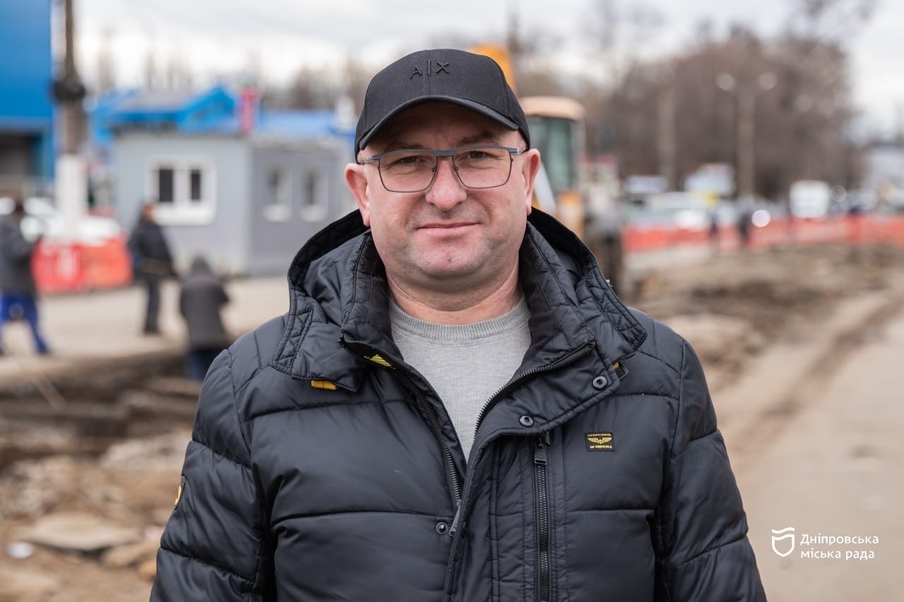 У Дніпрі розпочали комплексну реконструкцію першого цьогоріч трамвайного переїзду - 03.03.2026