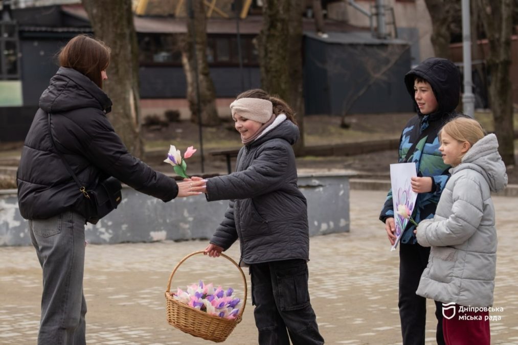 Охорона та збереження первоцвітів – справа кожного: у Дніпрі діти провели екологічну акцію - 06.03.2026