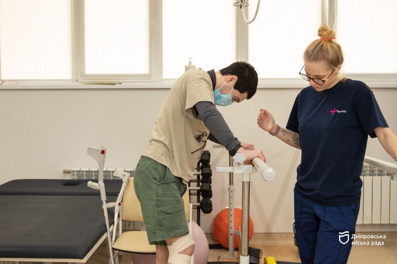 Військовий з Дніпра повертає рухливість ноги після поранення - 12.03.2026