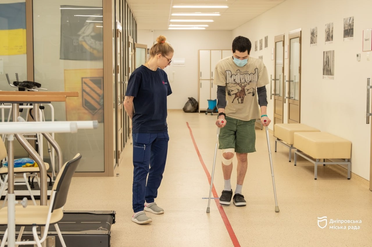 Військовий з Дніпра повертає рухливість ноги після поранення - 12.03.2026 