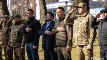 У Дніпрі підняли прапор Національної гвардії України - 26.03.2026