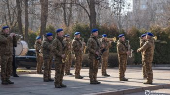 o У Дніпрі підняли прапор Національної гвардії України - 26.03.2026