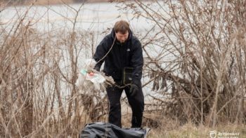 Чистий_Дніпро: на Набережній Перемоги прибрали сміття - 26.03.2026