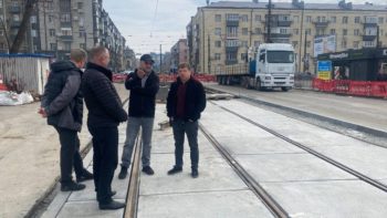 У Дніпрі комплексно ремонтують трамвайні колії на перетині проспекту Богдана Хмельницького та вулиці Чорних Запорожців - 27.03.2026