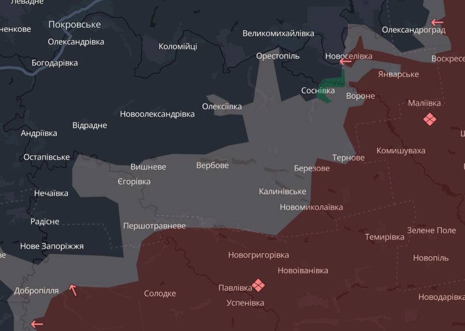 На Олександрівському напрямку частина сіл під контролем ЗСУ, але бої тривають — «Мучной»