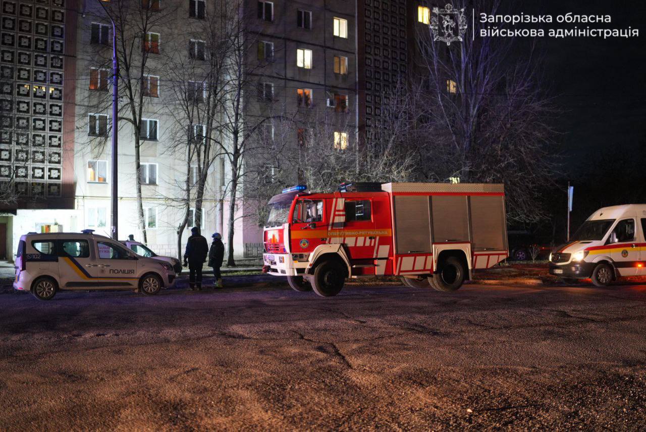 Наслідки атаки рф на Запоріжжі - 07.03.2026