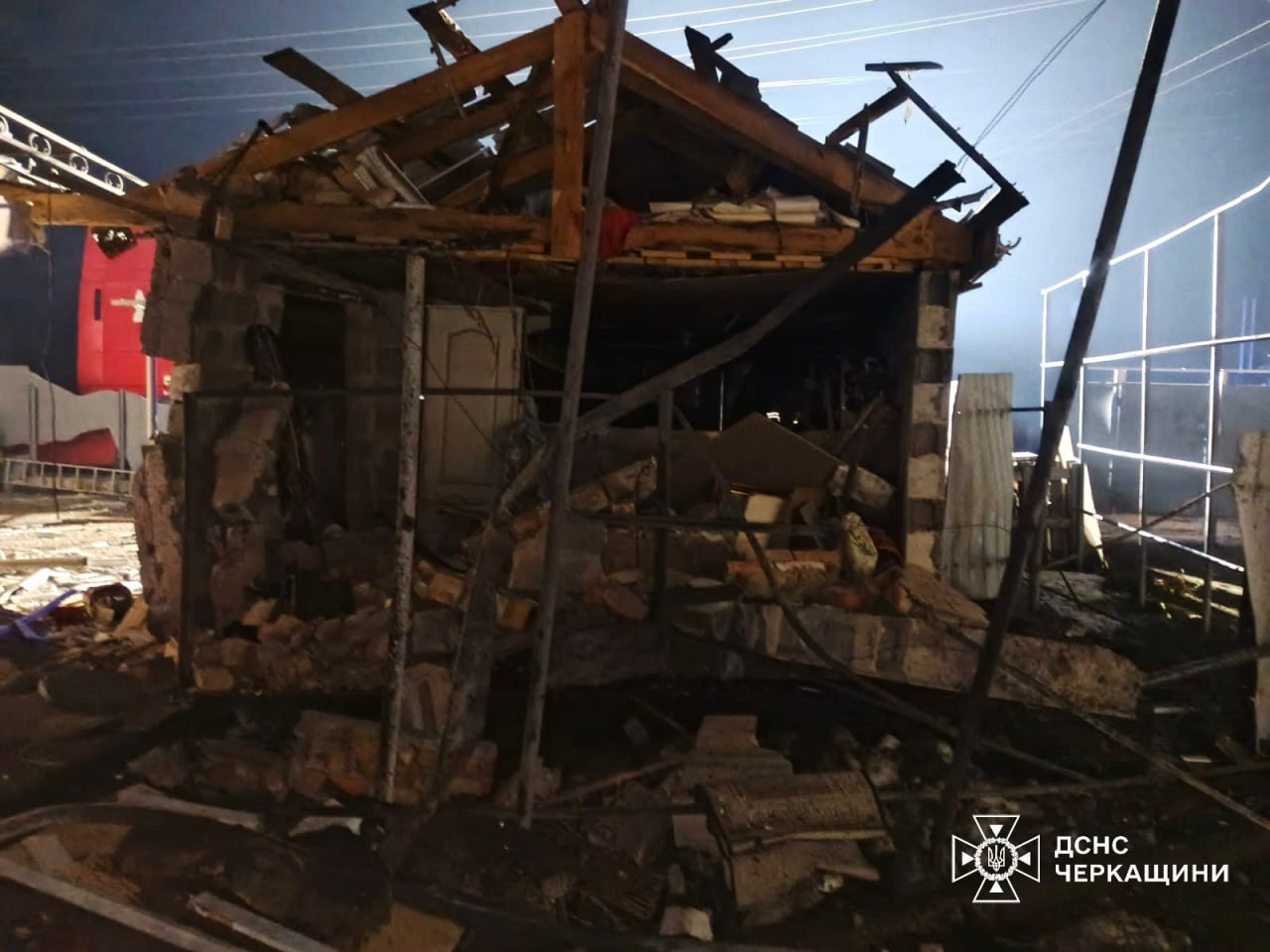 Наслідки атаки рф на Черкащині - 07.03.2026