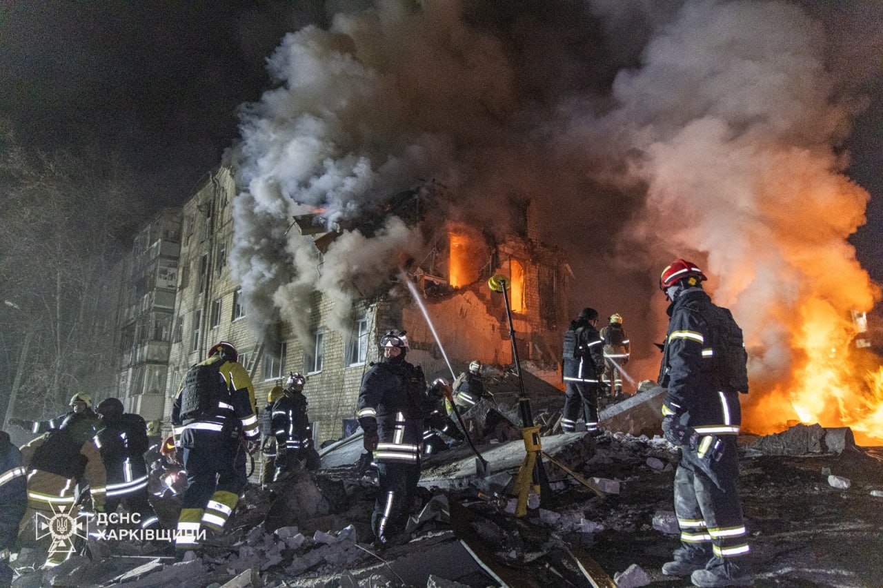 Наслідки атаки рф в Харкові - 07.03.2026