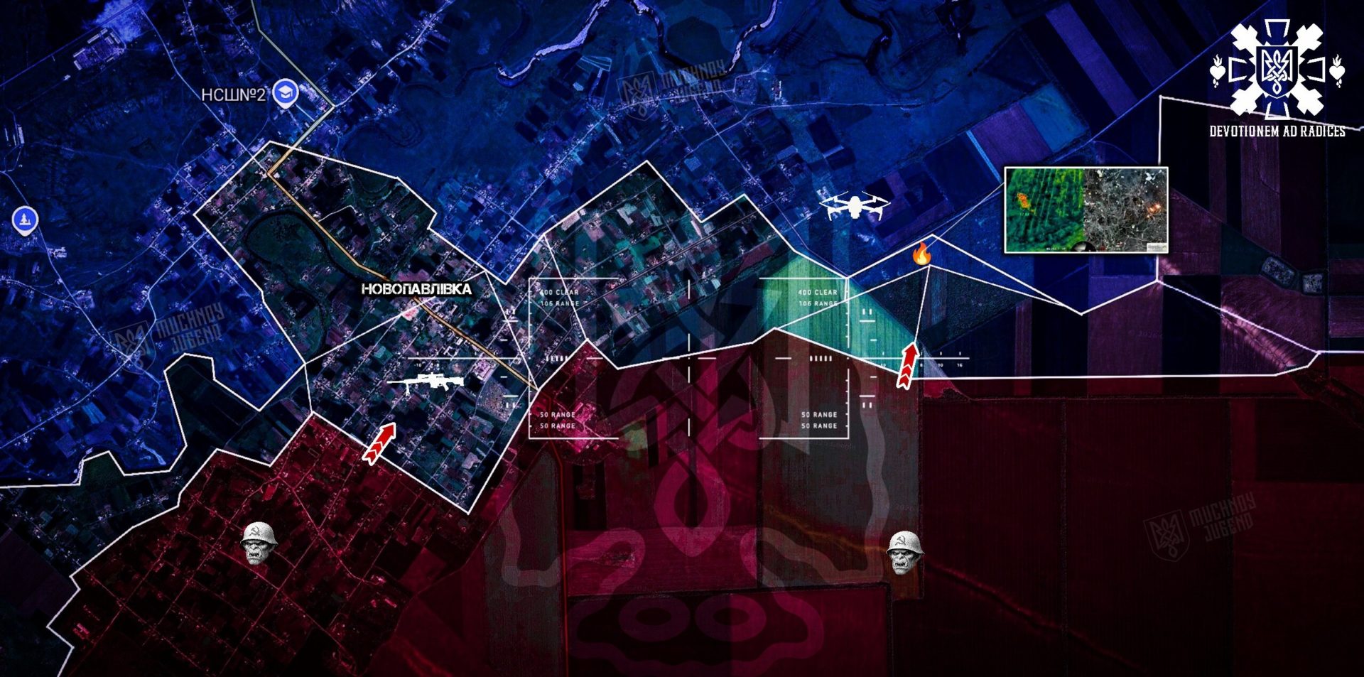 На Дніпропетровщині ворог намагається розширити плацдарм біля Новопавлівки - 09.03.2026