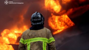 Масштабна пожежа від російського удару на Дніпропетровщині 7.03.2026: загасили 11.03.2026