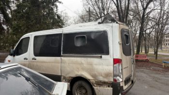 Дрон атакував евакуаційний бус «Білих янголів» на Дніпропетровщині - 17.03.2026