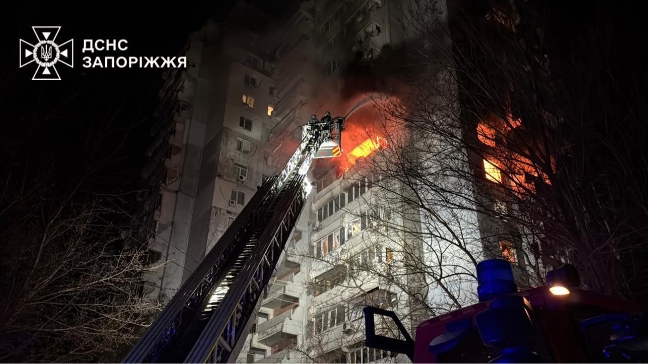 Наслідки атаки рф на Запоріжжі - 24.03.2026