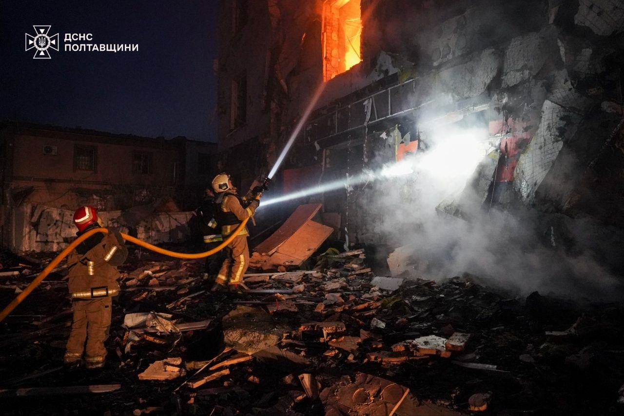 Наслідки атаки рф на Полтавщині - 24.03.2026