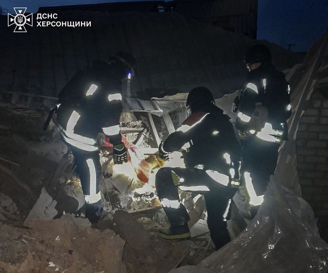 Наслідки атаки рф в Херсоні - 24.03.2026