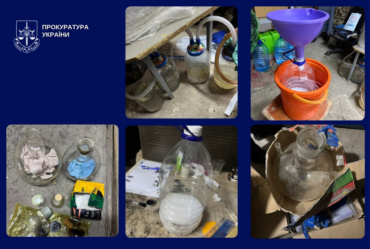 У Дніпрі ліквідували нарколабораторію з виробництва метамфетаміну