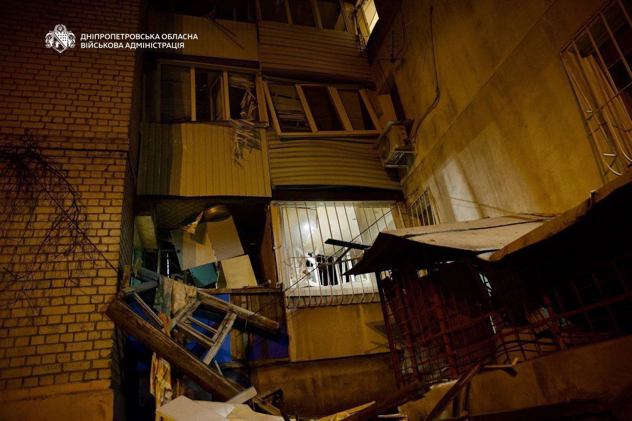 10 людей постраждали через атаку рф по Дніпру: ворог бив по області безпілотниками та артилерією