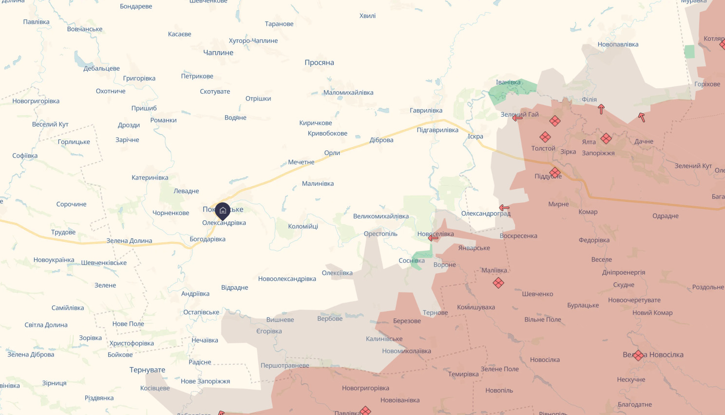 На Олександрівському напрямку фронт тримається під постійним тиском ворога - 16.03.2026