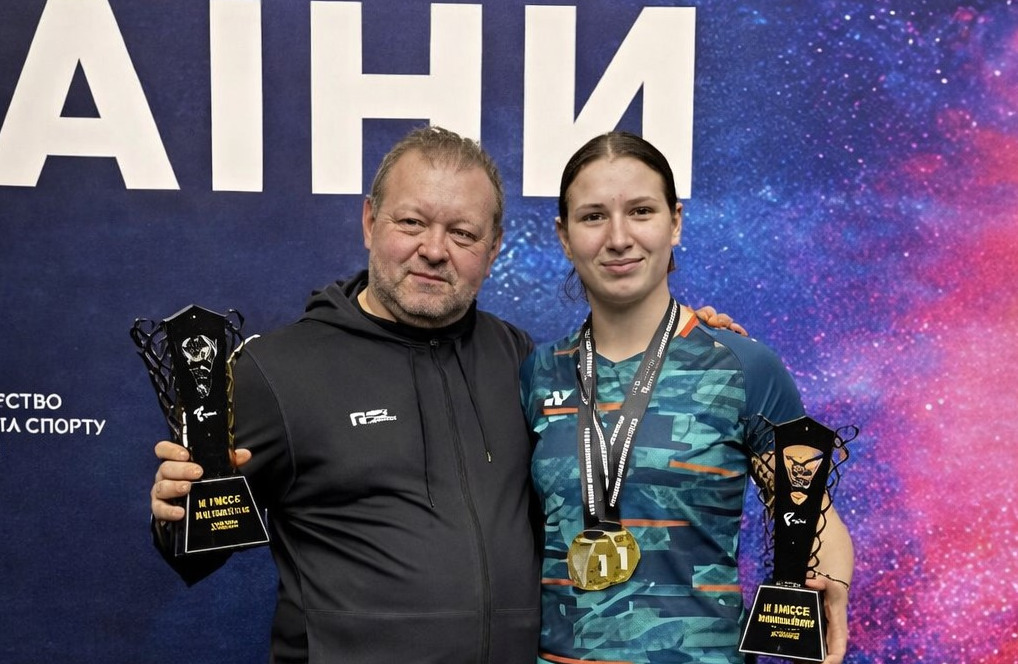 Дніпрянка виборола «золото» Кубку України з бадмінтону - 02.03.2026