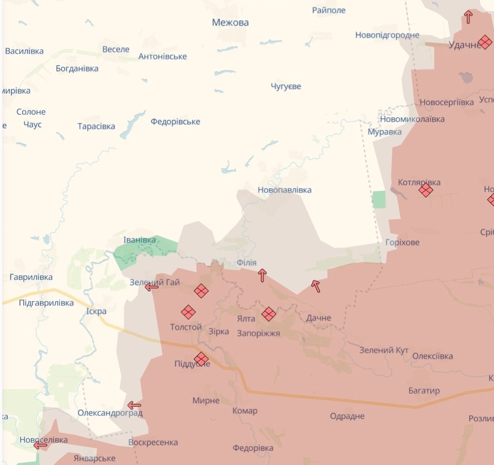 На Новопавлівському напрямку на Дніпропетровщині ворог спробував зайти жорсткіше
