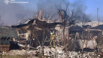 Масштабна пожежа у Дніпровському районі - 22.03.2026