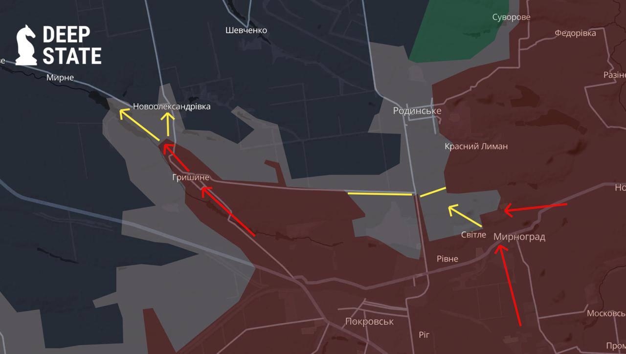 Мирноград і Покровськ: фіксується накопичення сил та просування ворога - 15.04.2026