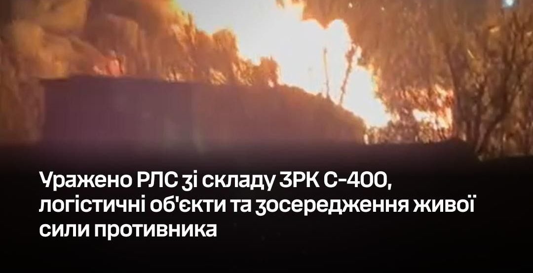 Сили оборони уразили РЛС, склади боєприпасів і зосередження живої сили ворога - 15.04.2026