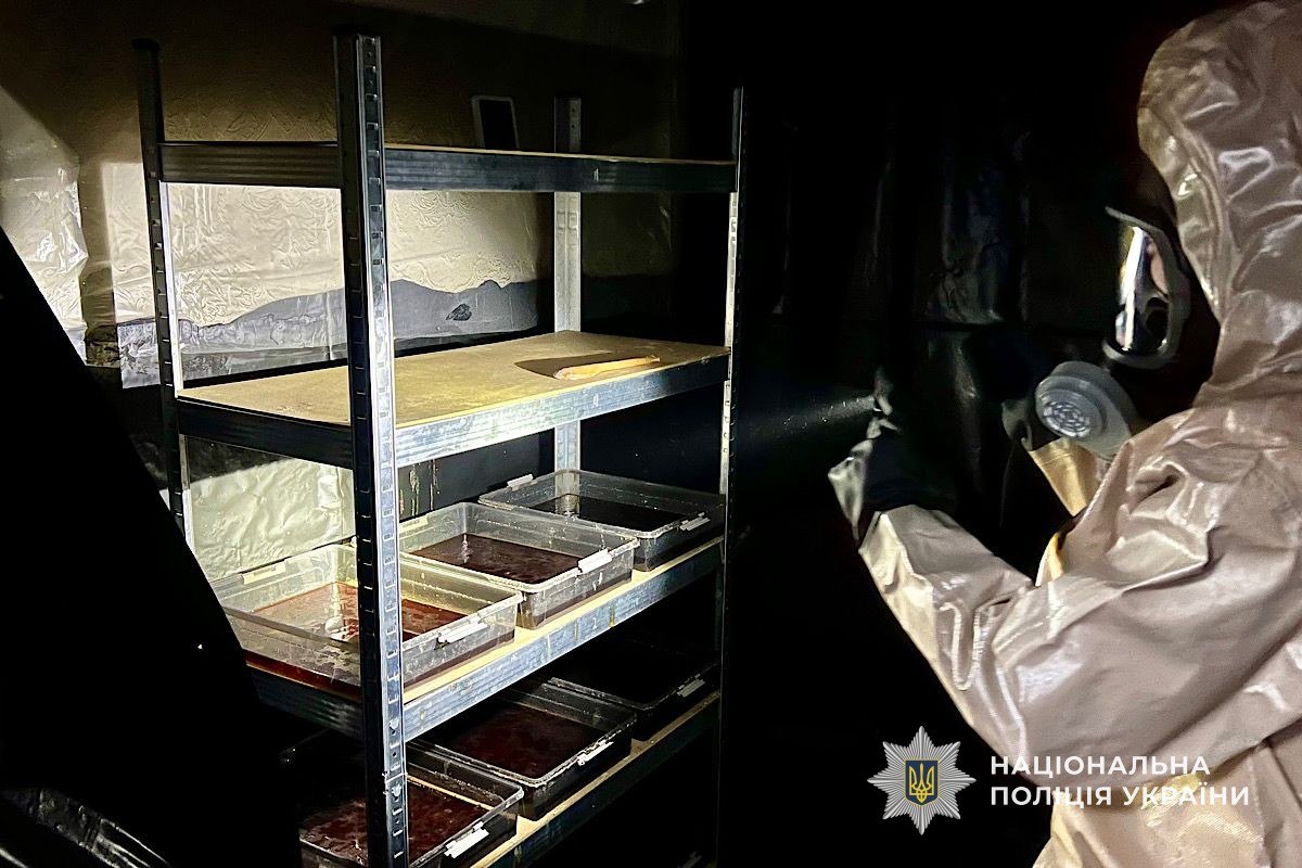 У Дніпрі викрили нарколабораторію: вилучили психотропів на понад 6 мільйонів гривень - 16.04.2026