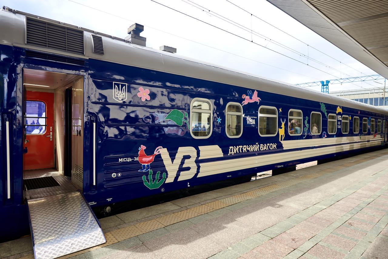 Укрзалізниця запускає нові дитячі вагони у поїздах - 21.04.2026
