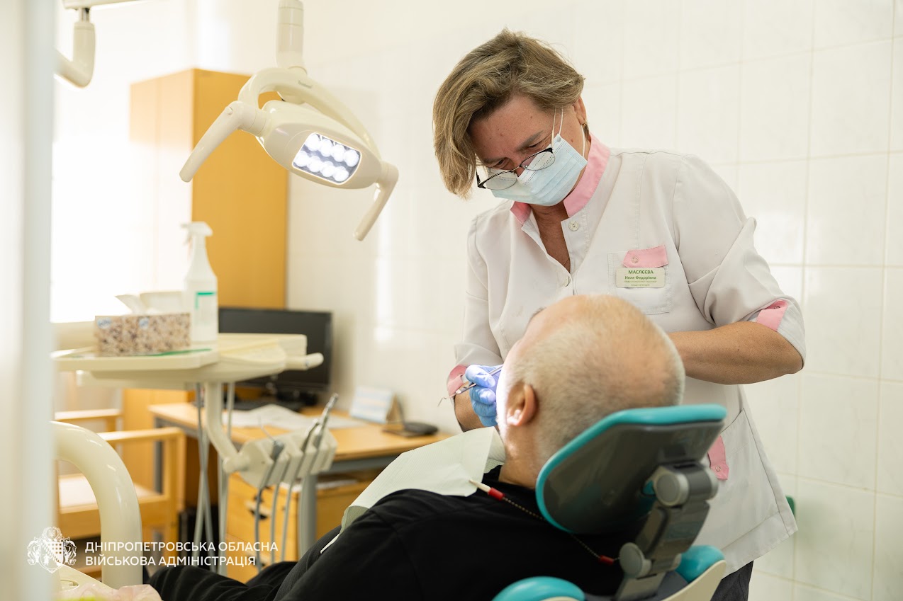 Цьогоріч понад 5000 захисників скористались послугою безкоштовного зуболікування на Дніпропетровщині - 21.04.2026