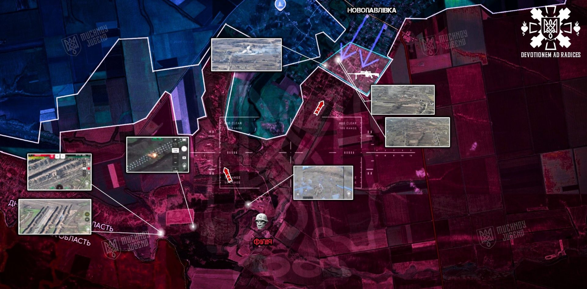 Центр Новопавлівки під нашим контролем