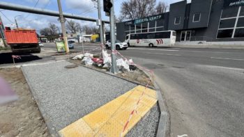 Новий світлофор на перехресті вул. Вітчизняної та Калинової у Дніпрі - 03.04.2026